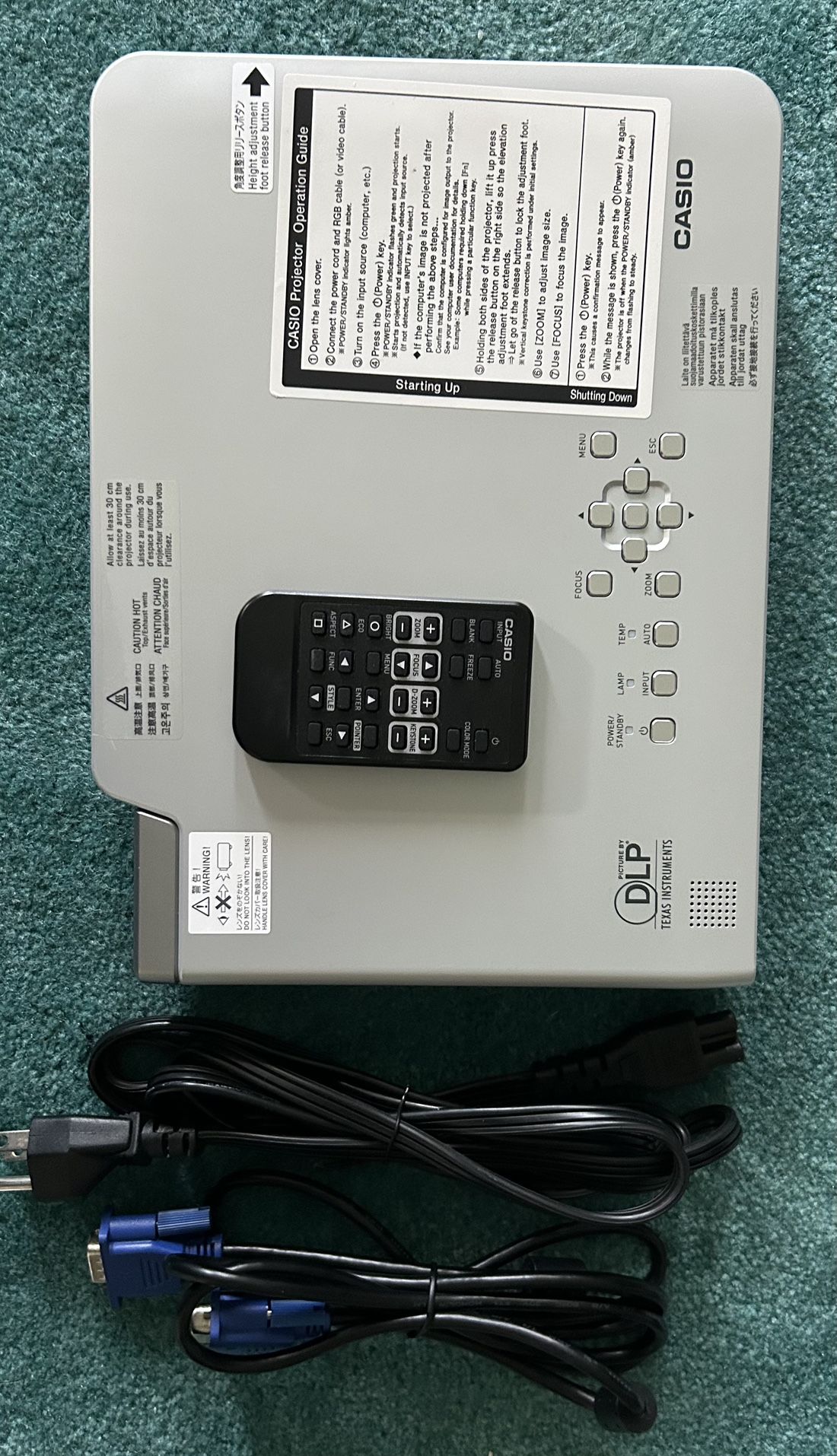 Casio Data Projector XJ-SC210