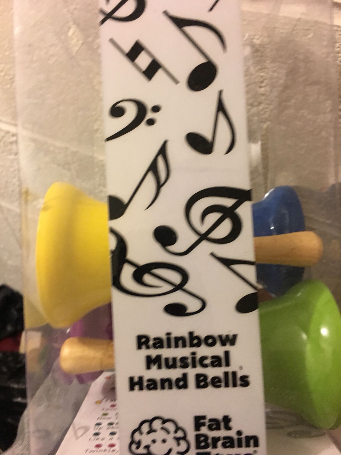 Music toy hand bells
