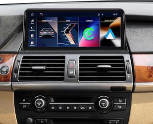 Car Stereo Radio BMW 2011 2012 2013 X5 E70, X6 E71, Wireless CarPlay Android Auto, 10.25” Touch Screen Head Units, Bluetooth Navigation