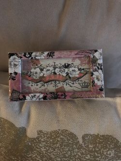 Paris musical box with bar soap