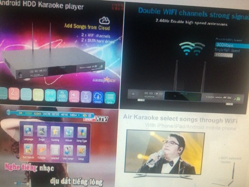 KHP-8856 Android Karaoke Player, 32,000 songs If you are interested in it, please let me know.