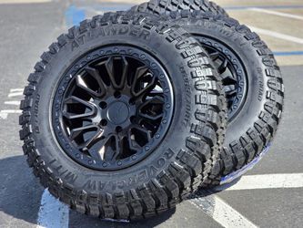 Rotary forged 17" AGP 304 -12mm rims MT tires Chevy Silverado Wheels GMC Sierra 6x139 6x5.5