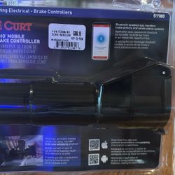 Curt 51180 Mobile Trailer Brake Controller 