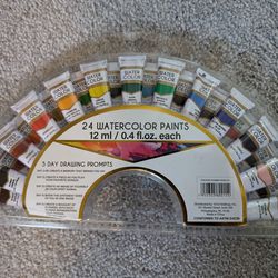 Brand New Water Color 24 Pc