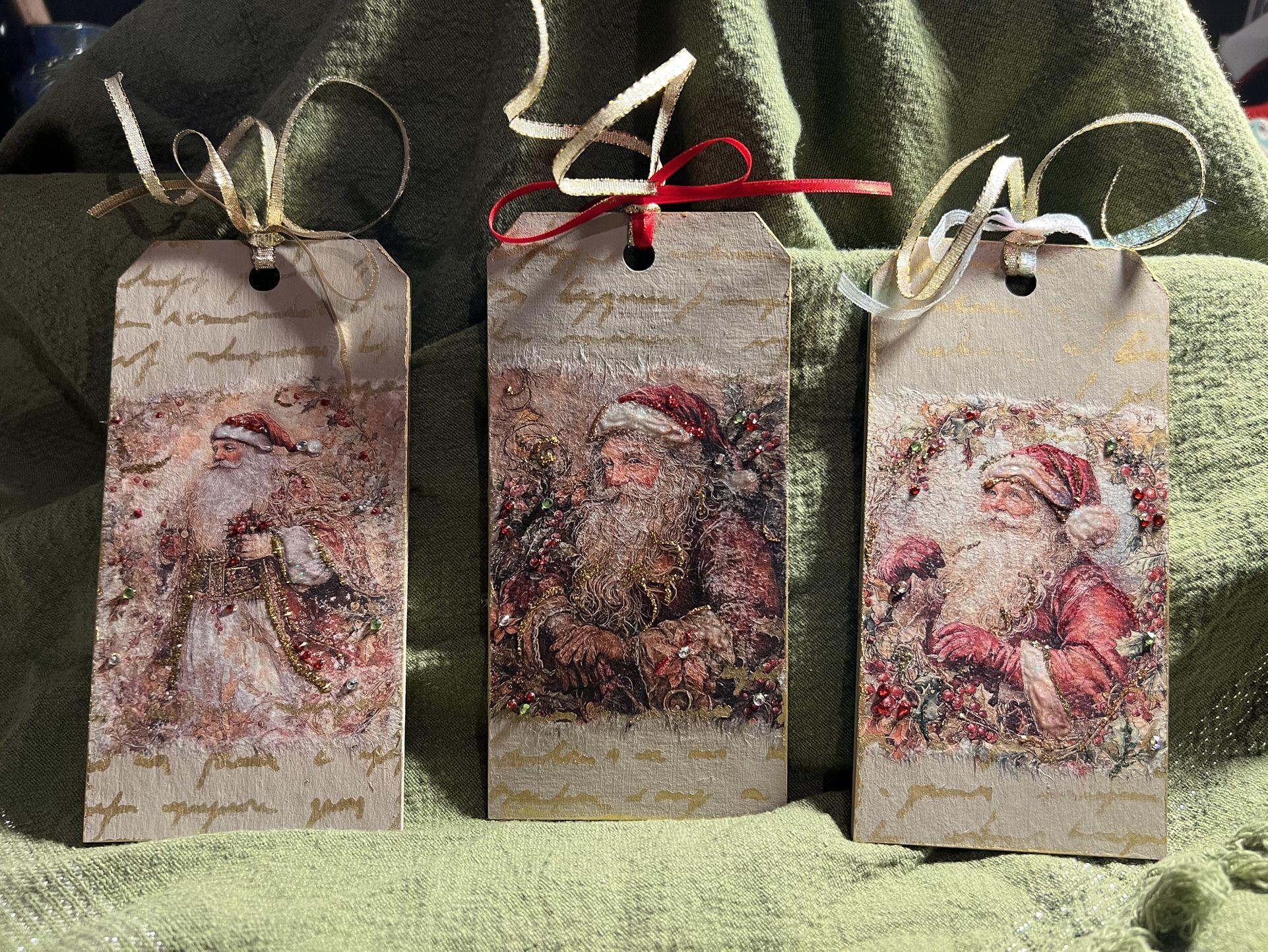 Wood Christmas Tags