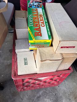 Baseball card collection