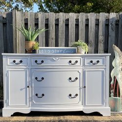 Solid Wood Refinished Bernhardt Buffet 