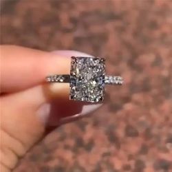 Women's Silver Diamond Love Versatile