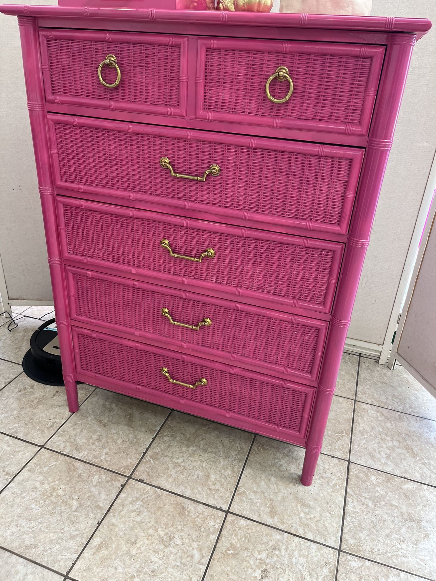 Pink Dresser 