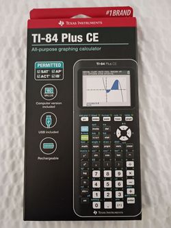 TI-84 Plus CE Graphing Calculator