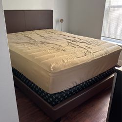 Bed Frame, Mattress, Night Tables