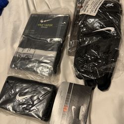 Nike Baseball Bundle!!! Batting Gloves, Stirrup Socks And Sweatband