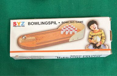 Mini Tabletop Bowling Game - Complete