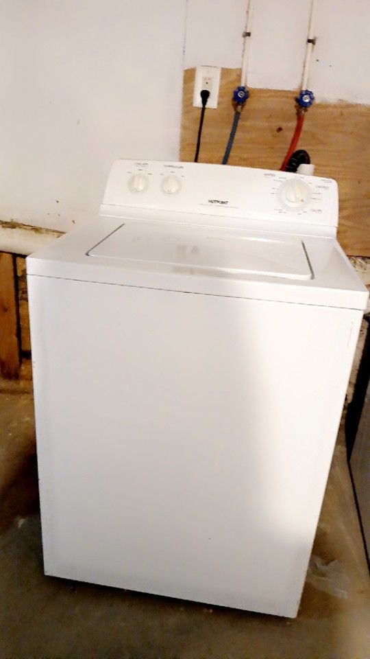 HOTPOINT EXLARGE 3CYCLE WASHER & DRYER SET
