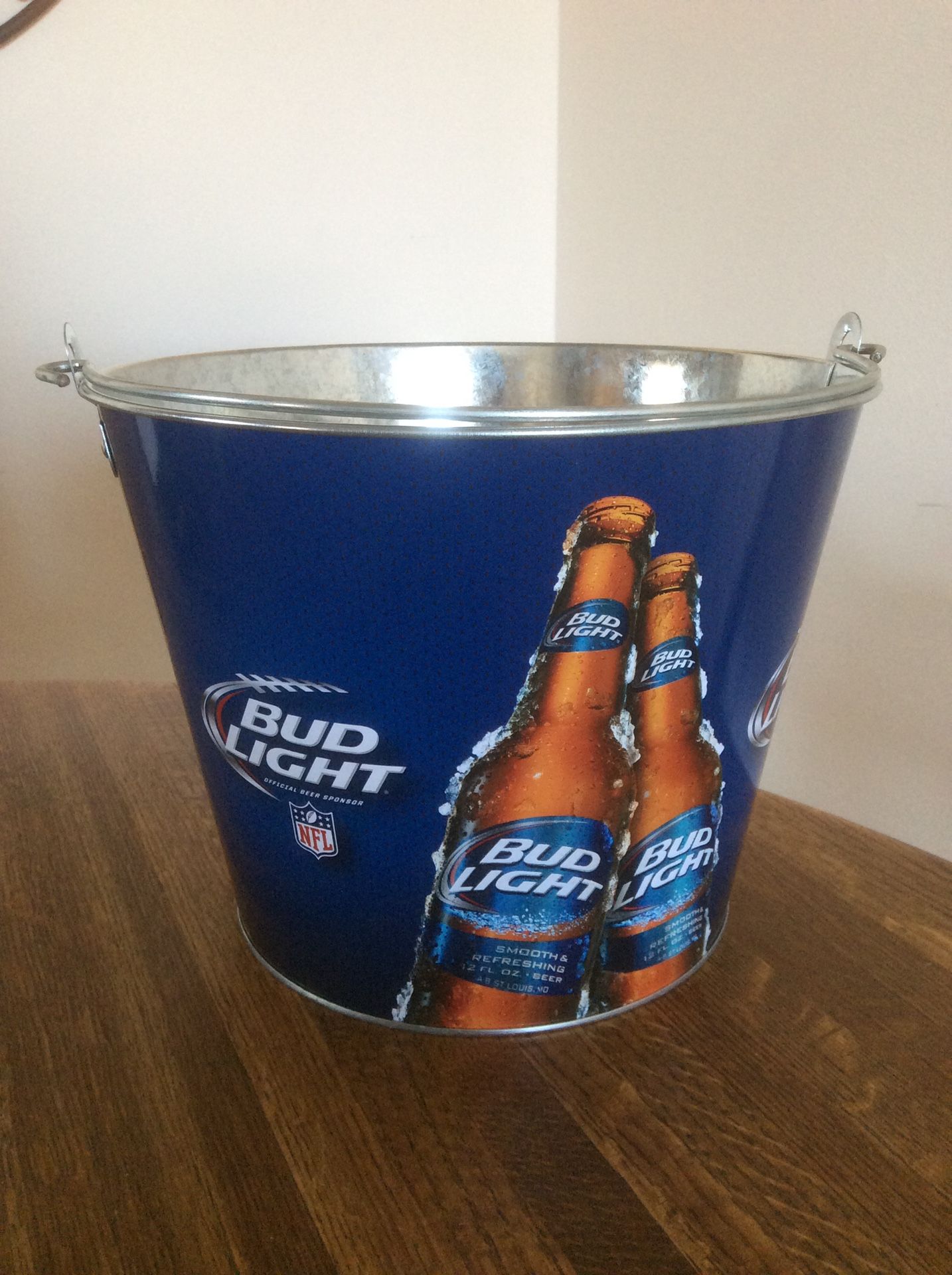 Budlight NFL beer Bucket