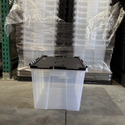 🔥 COSTCO FLIP TOP STORAGE BIN Tote – 12 GALLON – Retail $10 → ONLY $6 🔥 