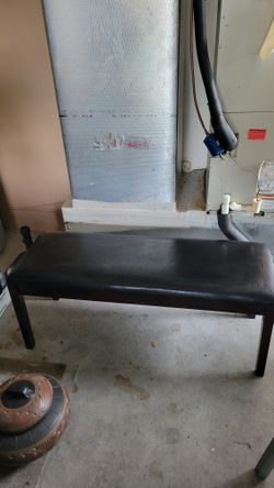 Leather Bench