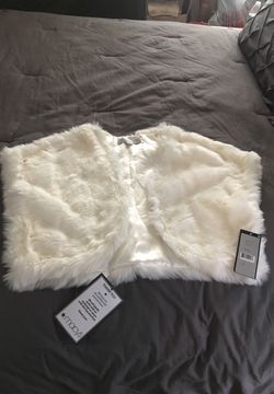 Faux fur vest