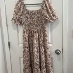 Women’s Maxi Flower Dress