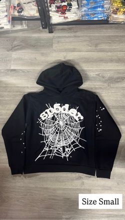 Spider Black Hoodie - Size S - New