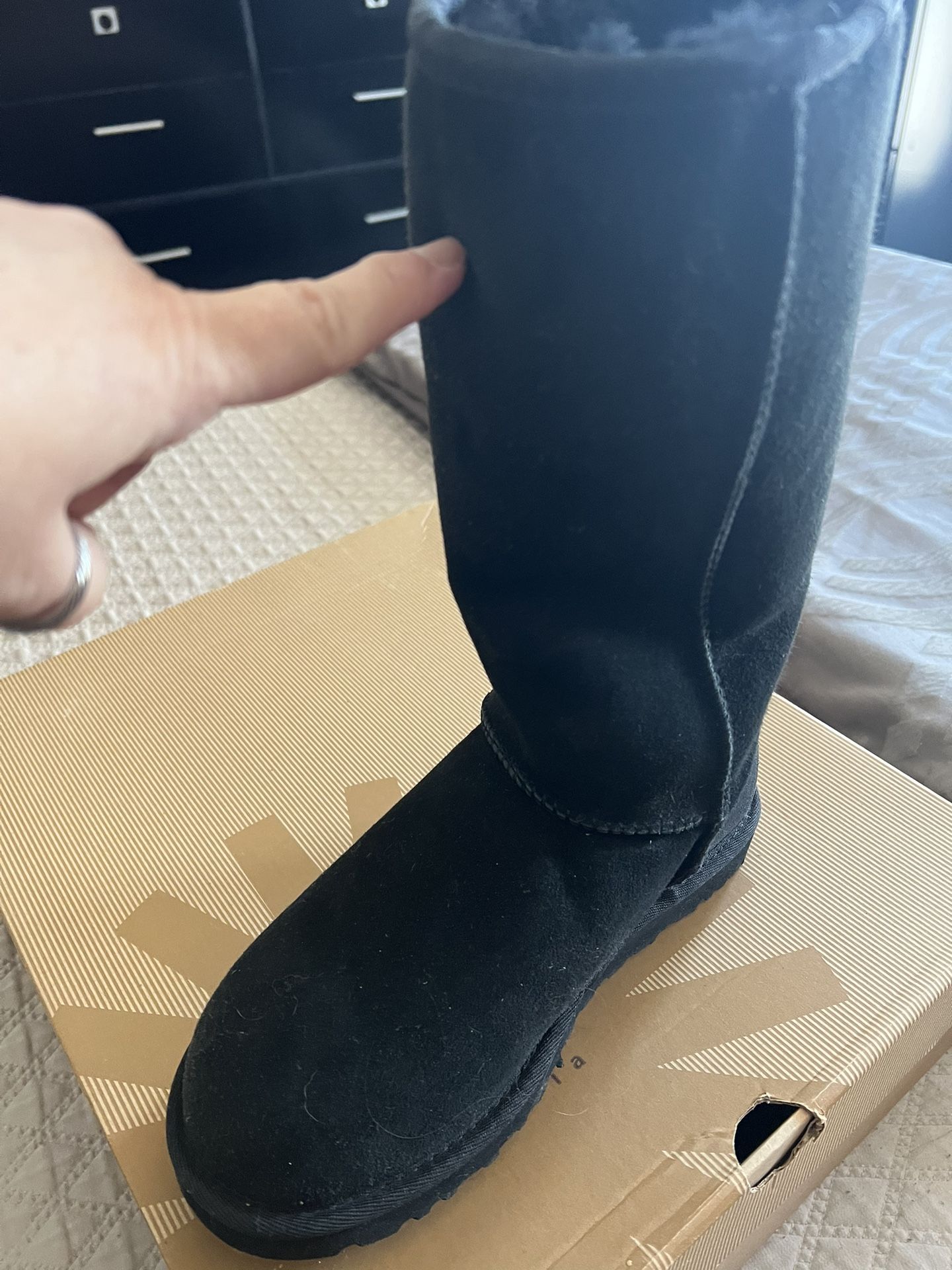 Tall Ugg Boots Black