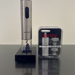 Wine Preserver Kit & Electric Opener