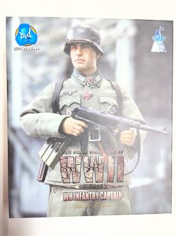 DID XD80007 1/12 Palm Hero WWII German WH Infantry Captain Thomas
