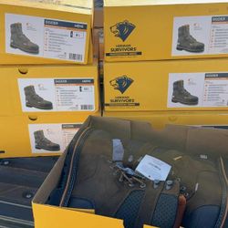 Herman Survivors Professional Men's Dozier Waterproof 8" Steel Toe Work Boots SIZES 8.5, 10, 10.5, 11, 13 ONLY

$80 PER PAIR