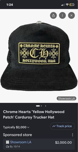 Chrome Hearts Hollywood Corduroy Trucker Hat