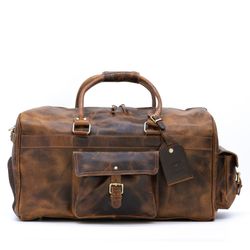 Kodiak real leather bag