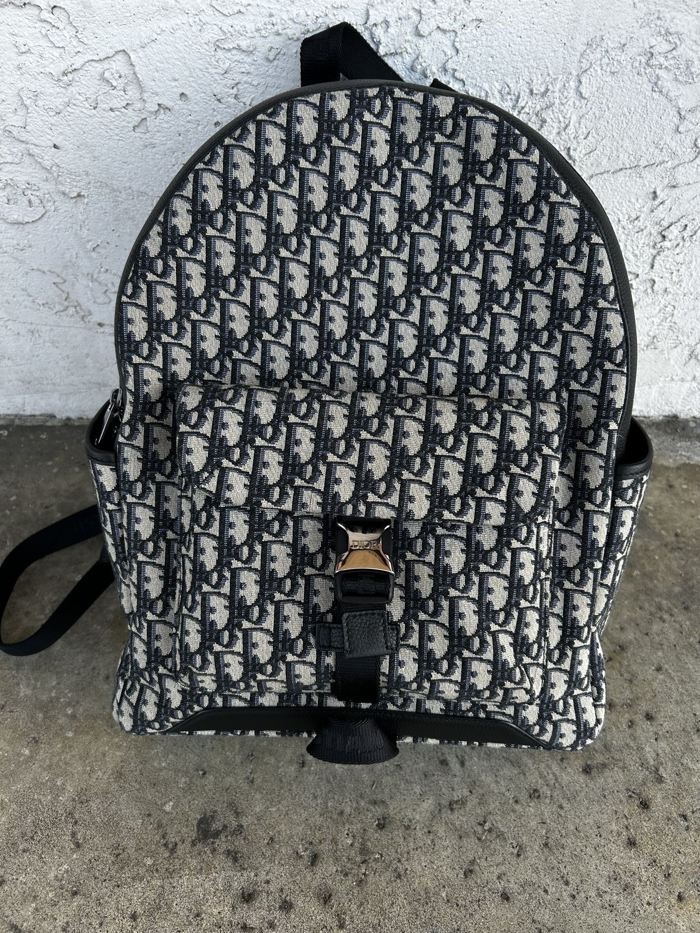 Christian Dior Men’s Oblique Explorer Backpack