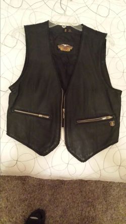 Ladies Harley-Davidson leather vest