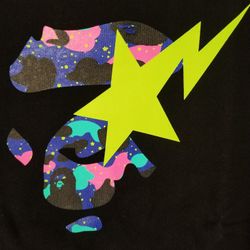 BAPE Kid Cudi Sta Head Crewneck Black