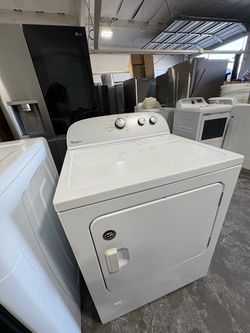 Whirlpool White Front-Load Dryer