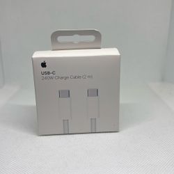 Original Apple USB C 2m Charger Cable