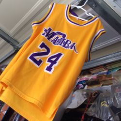 Lakers Kobe Bryant Mamba Jersey Size S