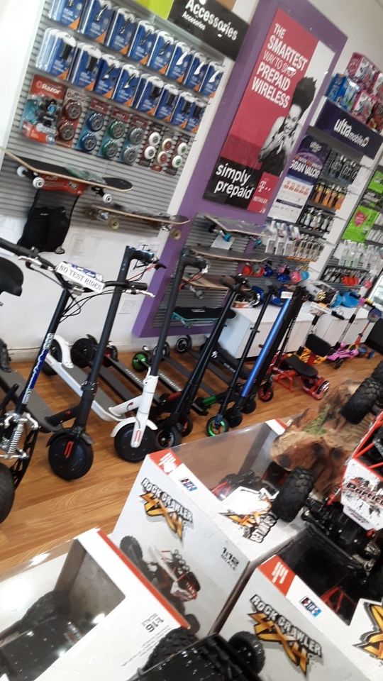 Quad ,electric scooter , power wheels , hoverboard , car , toys, skateboards.