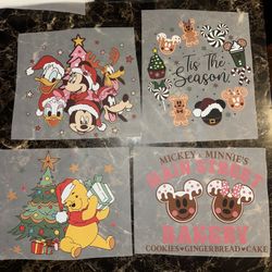 Christmas Dtf Heat Transfers 🎄 