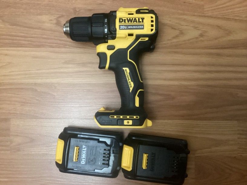 DEWALT ATOMIC 20V MAX* Cordless Drill, 1/2-Inch