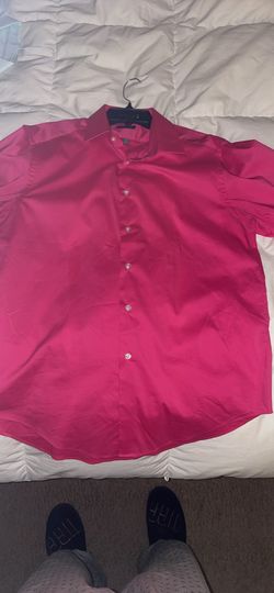Exclusive Dark Pink Long Sleeve Shirt