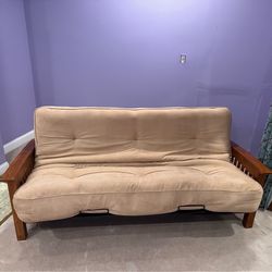 Futon w/ Beautyrest Mattress