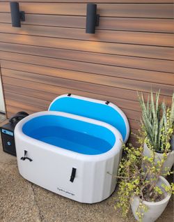 Portable Sport Cold Plunge Full Setup 