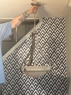 Hanging Light (Nickel) $125 Or B/O