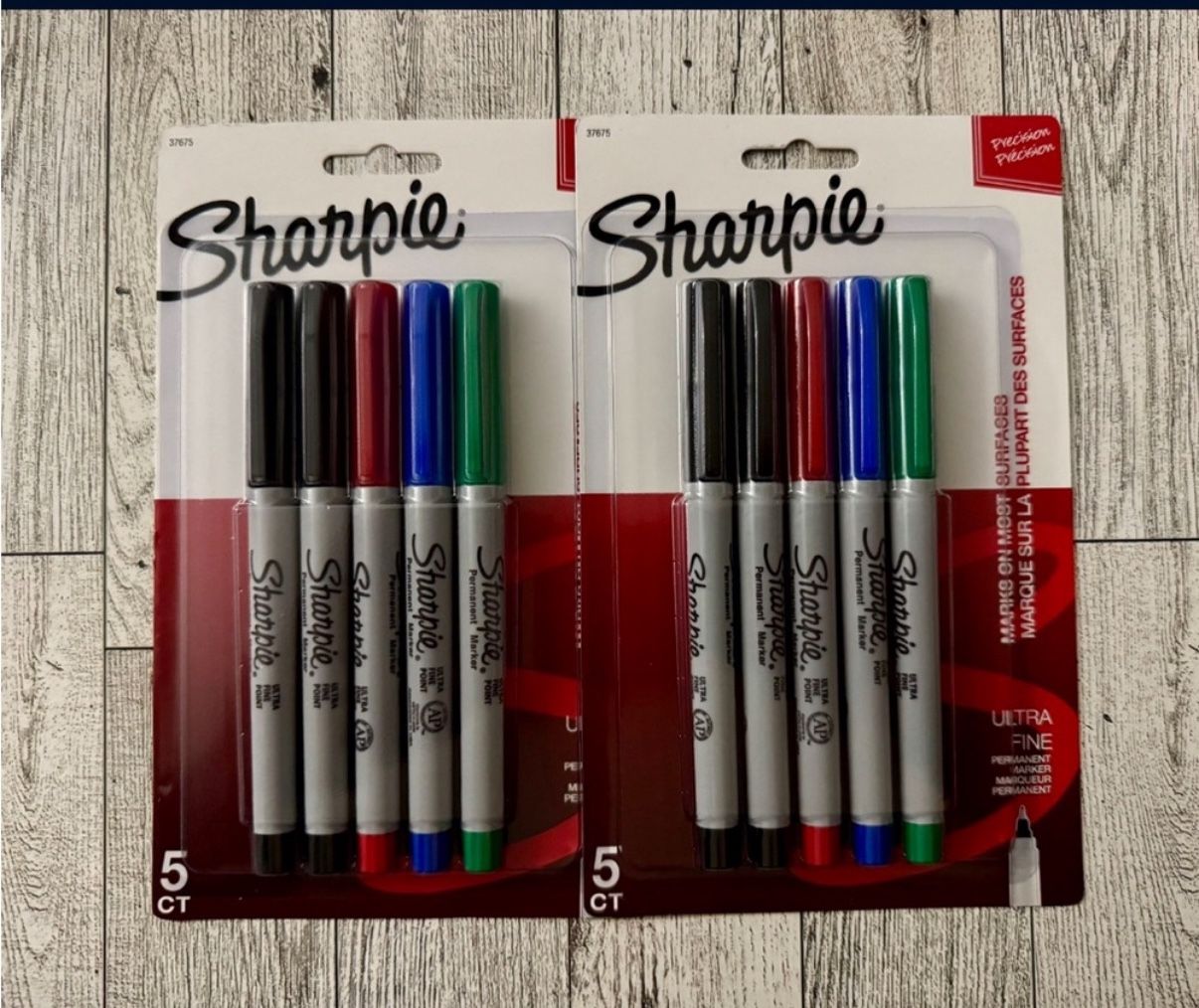 Lot Of 2 Sharpie Multicolor Marker Pens (Ship Only) 