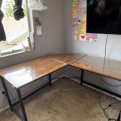 L Shape Desk 