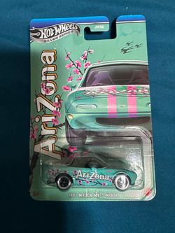 Hot wheels Silver Series Arizona tea 1991 Mazda MX-5 Miata