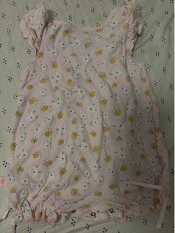 Bees and flowers Short Romper 24 months