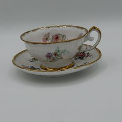 Vintage English Made English Made Porcelain Tea Cup And Saucer
