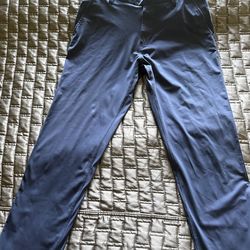 Rhone Commuter Pants Men’s Size 32 Navy Blue Performance Stretch