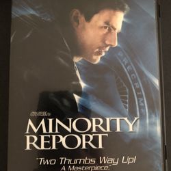 Minority Report DVD 